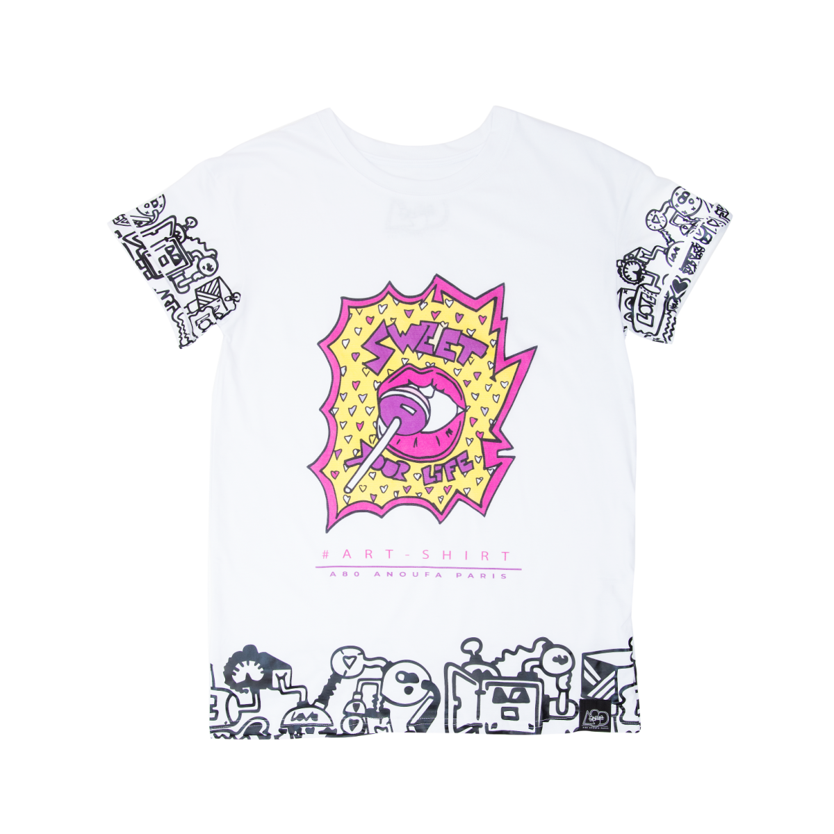 A80TW1 - SWEETY YOUR LIFE -YELLOW PINK (2)